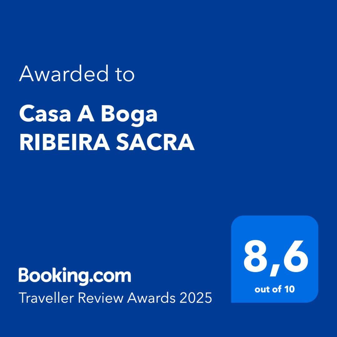 Casa A Boga Ribeira Sacra Villa Abeleda Ngoại thất bức ảnh